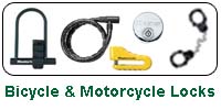 Bicycle and Motorcycle Locks